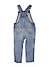 Baby Gap 100% Cotton Solid Blue Overalls Size 2 - photo 2