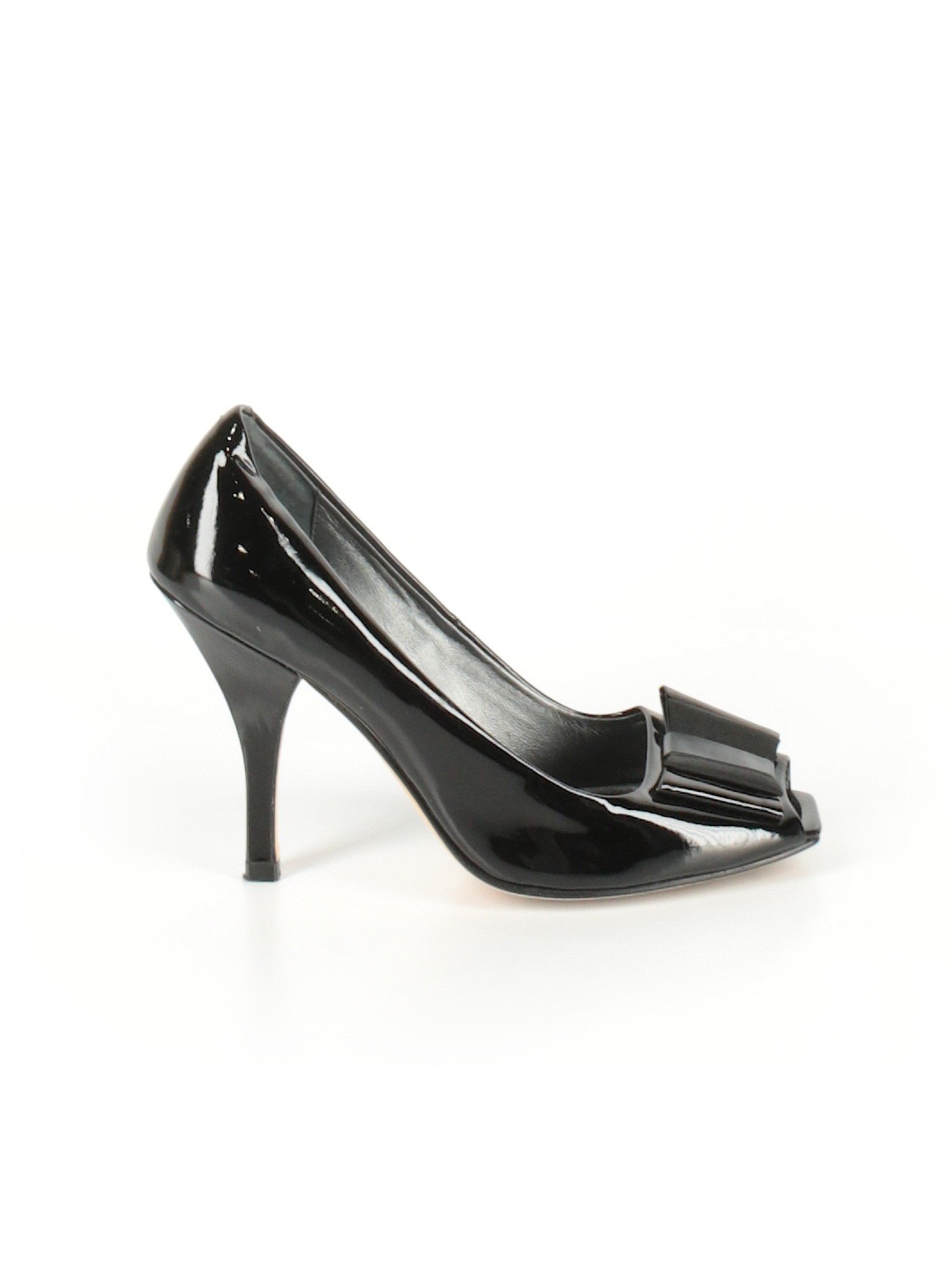 Saks Fifth Avenue Women Black Heels US 8.5 | eBay