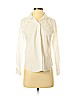 J. by J. Crew 100% Cotton White Long Sleeve Button-Down Shirt Size S (petite) - photo 1