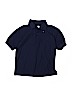 TKS Basics Solid Blue Short Sleeve Polo Size 8 - photo 1