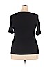 A New Day Black Short Sleeve T-Shirt Size 2X - photo 2