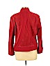 Coldwater Creek 100% Leather Red Leather Jacket Size L (petite) - photo 2