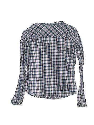 Girl Krazy Long Sleeve Button-Down Shirt (view 2)