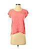 INC International Concepts 100% Rayon Pink Short Sleeve Top Size S (petite) - photo 1