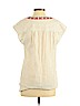 Madewell 100% Cotton Tan Short Sleeve Blouse Size XS - photo 2