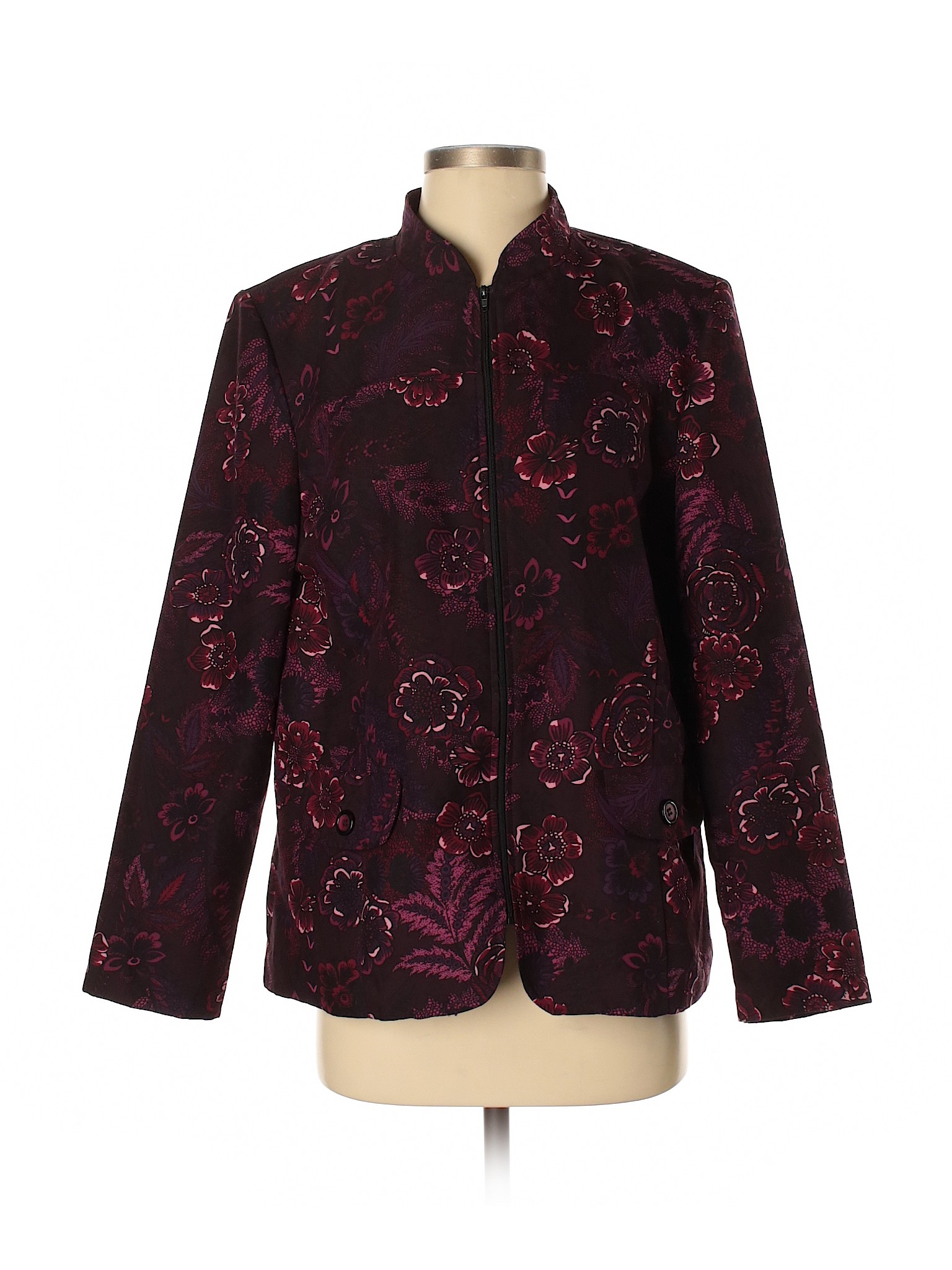 Blair Women Purple Jacket M | eBay