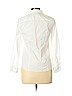 J. by J. Crew 100% Cotton White Long Sleeve Button-Down Shirt Size M (petite) - photo 2