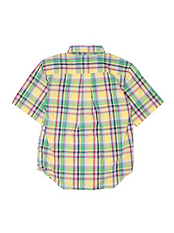 Chaps Short Sleeve Button-Down Shirt (view 2)