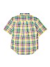 Chaps Plaid Yellow Short Sleeve Button-Down Shirt Size 10 - 12 - photo 2