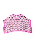 Justice Chevron-herringbone Pink Poncho Size 5 - photo 1