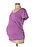 Old Navy Purple Short Sleeve Top Size L - photo 1