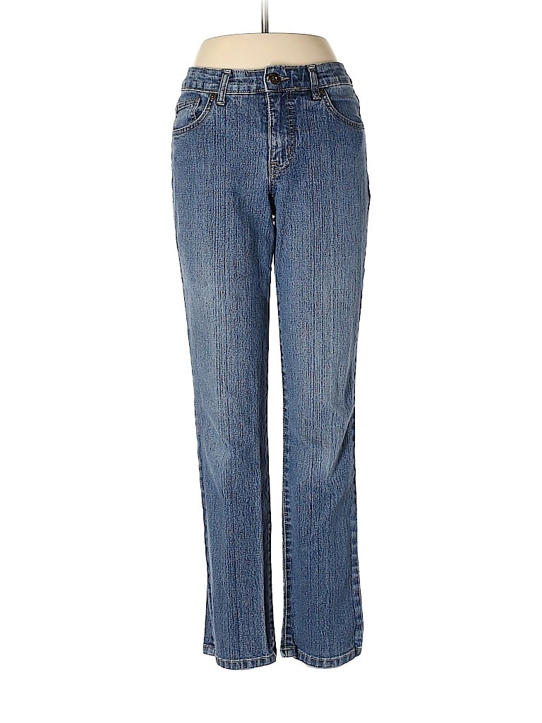 Bandolino Print Blue Jeans Size 6 - 91% off | thredUP