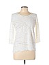 Elementz Ivory 3/4 Sleeve Top Size L (petite) - photo 1