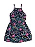 Old Navy 100% Polyester Floral Blue Dress Size 6 - 7 - photo 1