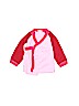 Assorted Brands 100% Cotton Color Block Pink Long Sleeve Top Size 6-12 mo - photo 1