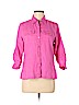 Lauren by Ralph Lauren 100% Linen Pink 3/4 Sleeve Button-Down Shirt Size M (petite) - photo 1
