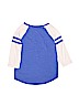 Cat & Jack Graphic Blue 3/4 Sleeve T-Shirt Size 10 - 12 - photo 2