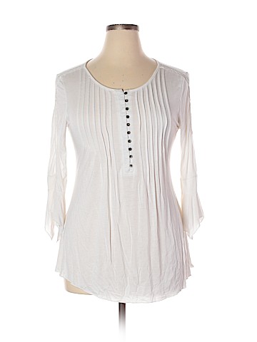 Assorted Brands 3/4 Sleeve Henley (view 1)