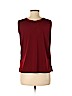 Sara Morgan for Haband Burgundy Sleeveless Top Size M (petite) - photo 2