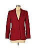 Max Mara 100% Wool Red Wool Blazer Size 6 - photo 1