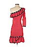 Temperley LONDON 100% Cotton Red Cocktail Dress Size 4 - photo 2