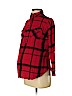 BeMaternity by Ingrid & Isabel 100% Rayon Red Long Sleeve Blouse Size S - photo 1