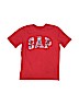 Gap Kids 100% Cotton Red Short Sleeve T-Shirt Size 12 - photo 1