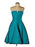 Halston Heritage Green Cocktail Dress Size 10 - photo 1