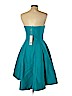Halston Heritage Green Cocktail Dress Size 10 - photo 2
