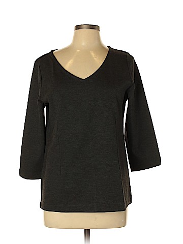 Ann Taylor Factory 3/4 Sleeve Top (view 1)