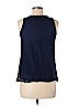 DressBarn Blue Sleeveless Top Size M (petite) - photo 2