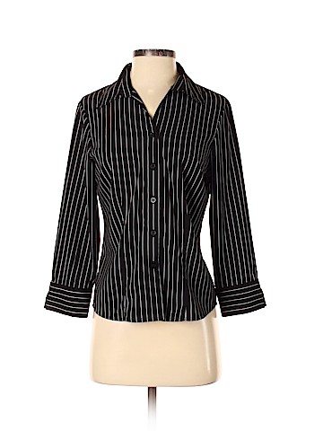 Notations 3/4 Sleeve Button-Down Shirt (view 1)