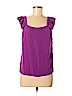 Antonio Melani 100% Silk Purple Sleeveless Silk Top Size M - photo 1