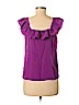 Antonio Melani 100% Silk Purple Sleeveless Silk Top Size M - photo 2