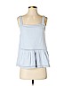 Point Sur 100% Cotton Blue Sleeveless Blouse Size XS - photo 1