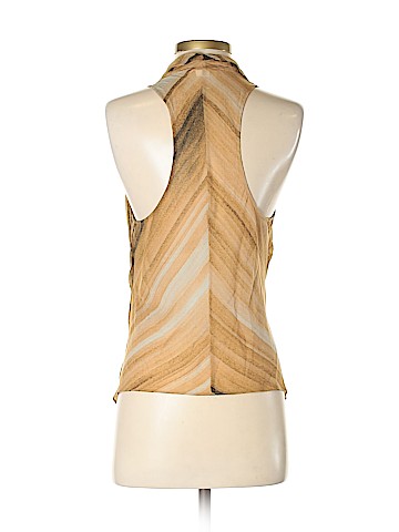 Helmut Lang Sleeveless Silk Top (view 2)