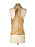 Helmut Lang 100% Silk Tan Sleeveless Silk Top Size P (petite) - photo 2