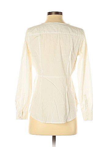 Ann Taylor LOFT Long Sleeve Button-Down Shirt (view 2)