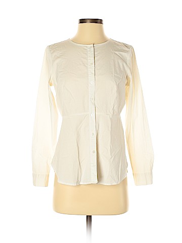 Ann Taylor LOFT Long Sleeve Button-Down Shirt (view 1)