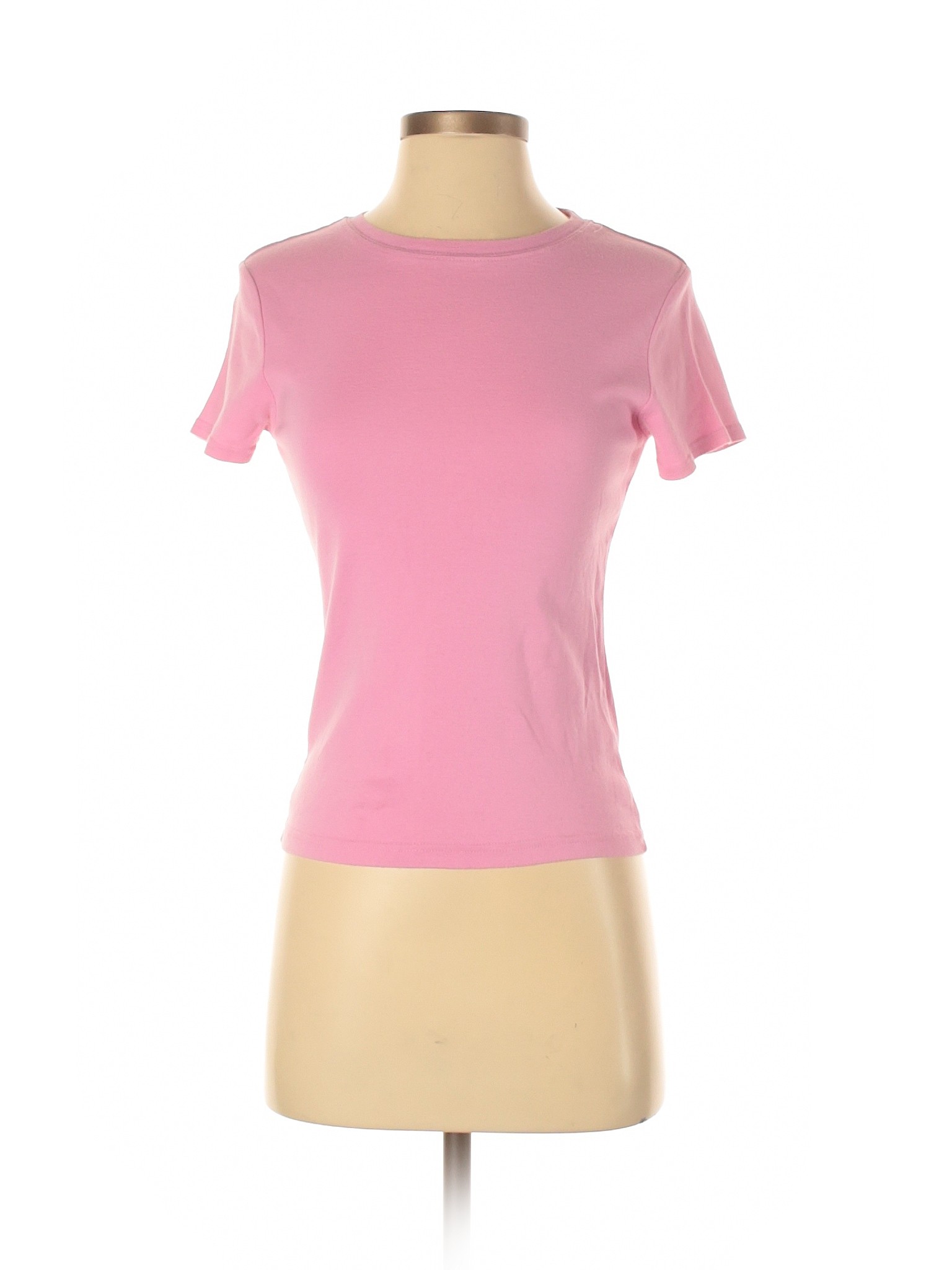 Club Monaco Women Pink Short Sleeve T-Shirt S Petites | eBay