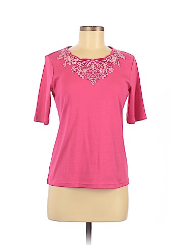 Karen Scott Short Sleeve Top (view 1)