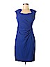 Calvin Klein Blue Casual Dress Size 6 (petite) - photo 1