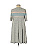 Lou & Grey Gray Casual Dress Size M - photo 2