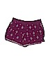 White House Black Market 100% Rayon Purple Shorts Size 14 - photo 2