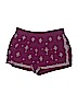 White House Black Market 100% Rayon Purple Shorts Size 14 - photo 1