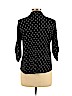 Liz Claiborne Black 3/4 Sleeve Top Size L (petite) - photo 2