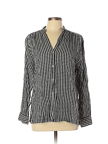 Zara Long Sleeve Button-Down Shirt (view 1)
