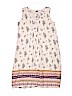 Old Navy 100% Rayon Floral Tan Dress Size 14 - photo 1