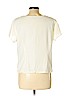J.jill 100% Cotton Ivory Short Sleeve Blouse Size L (petite) - photo 2