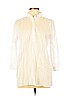 Burberry Brit White 3/4 Sleeve Blouse Size L - photo 1